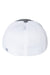 Richardson Hats 172 Mens Pulse Sportmesh R-Flex Stretch Fit Hat Charcoal Grey/White Flat Back