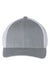 Richardson Hats 110 Mens R-Flex Stretch Fit Trucker Hat Heather Grey/White Flat Front