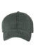 Valucap Hats SP500 Mens Pigment Dyed Adjustable Hat Forest Green Flat Front