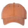 Valucap Hats Mens Pigment Dyed Adjustable Hat - Texas Orange