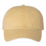 Valucap Hats Mens Pigment Dyed Adjustable Hat - Mustard Yellow