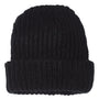 Sportsman Hats Unisex Chunky Cuffed Beanie - Black
