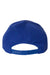 Yupoong Hats 6789M Mens Premium Curved Visor Snapback Hat Royal Blue Flat Back
