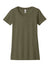 Next Level NL1510/1510 Womens Ideal Jersey Short Sleeve Crewneck T-Shirt Military Green Flat Front