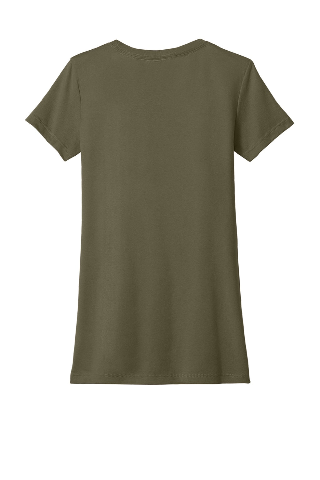 Next Level NL1510/1510 Womens Ideal Jersey Short Sleeve Crewneck T-Shirt Military Green Flat Back