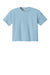 Next Level NL1580/1580NL Womens Ideal Crop Short Sleeve Crewneck T-Shirt Stonewash Denim Blue Flat Front
