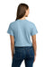Next Level NL1580/1580NL Womens Ideal Crop Short Sleeve Crewneck T-Shirt Stonewash Denim Blue Model Back