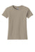 Next Level NL3910/3910NL Womens Relaxed Short Sleeve Crewneck T-Shirt Tan Flat Front