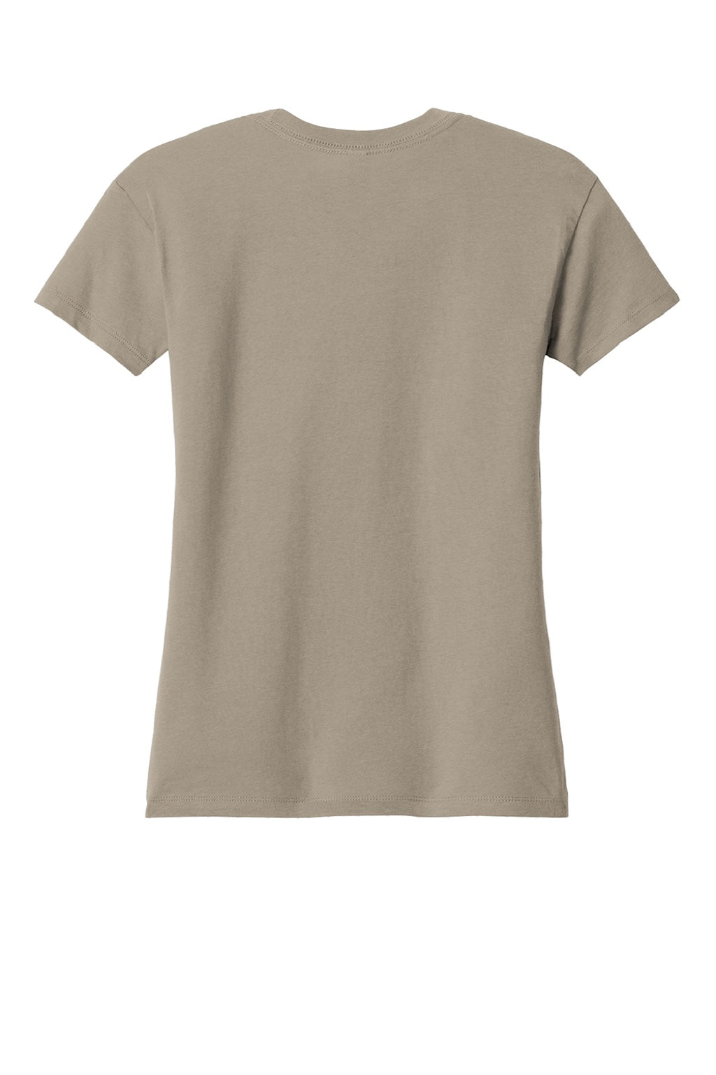 Next Level NL3910/3910NL Womens Relaxed Short Sleeve Crewneck T-Shirt Tan Flat Back