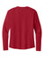 Next Level NL3911/3911 Womens Relaxed Long Sleeve Crewneck T-Shirt Red Flat Back