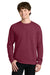 Next Level NL9002/9002NL Mens PCH Crewneck Sweatshirt Heather Cardinal Red Model Front
