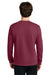 Next Level NL9002/9002NL Mens PCH Crewneck Sweatshirt Heather Cardinal Red Model Back