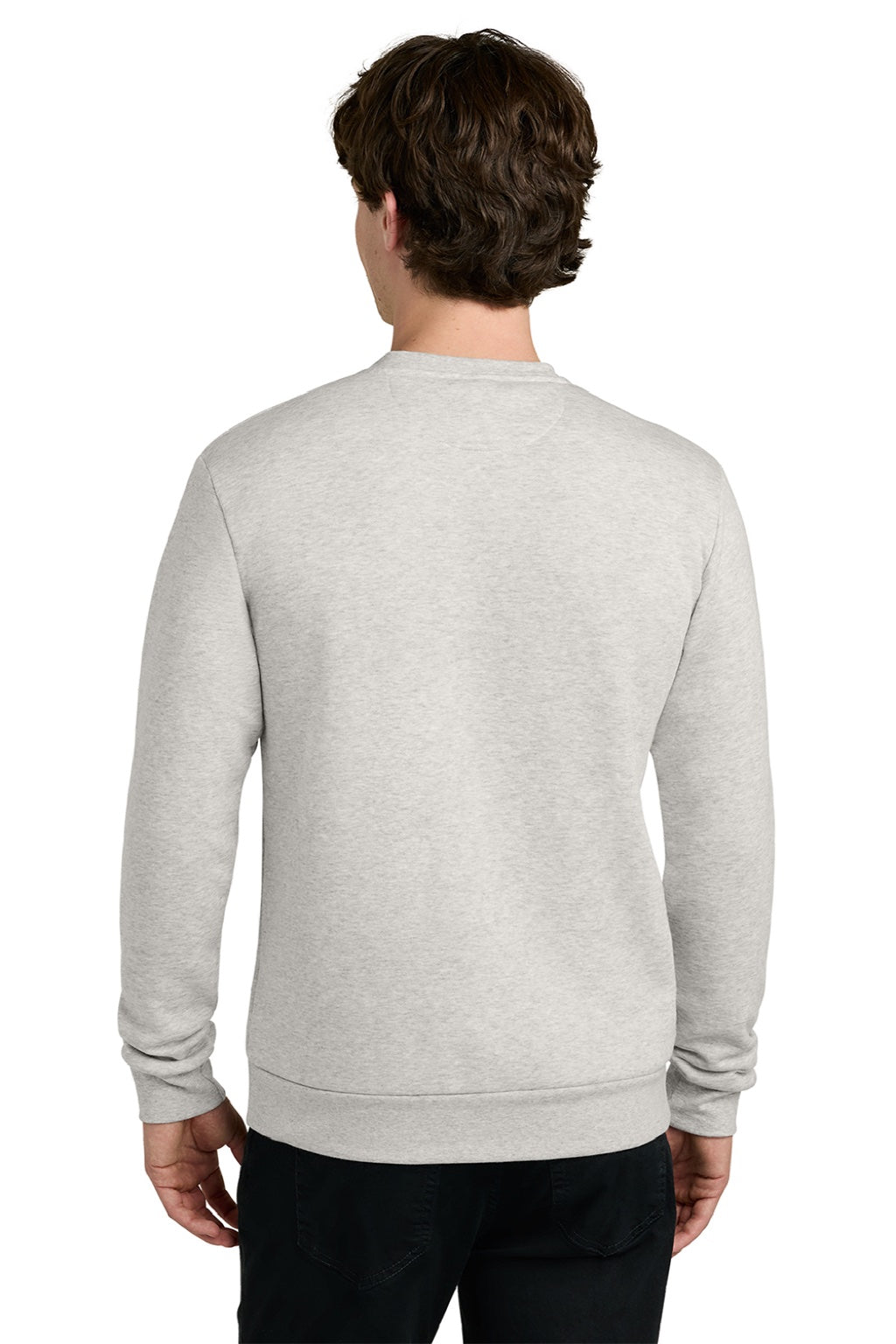 Next Level NL9002/9002NL Mens PCH Crewneck Sweatshirt Oatmeal Model Back