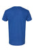 Bayside 5710 Mens USA Made Short Sleeve Crewneck T-Shirt Royal Blue Flat Back