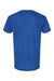 Bayside 5710 Mens USA Made Short Sleeve Crewneck T-Shirt Royal Blue Flat Back