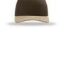 Richardson Hats Mens Snapback Trucker Hat - Brown/Brown/Khaki