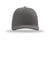 Richardson Hats 112 Mens Snapback Trucker Hat Charcoal Grey Flat Front