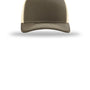 Richardson Hats Mens Snapback Trucker Hat - Chocolate Chip Brown/Birch