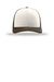 Richardson Hats 112 Mens Snapback Trucker Hat Cream/Grey Brown/Brown Flat Front