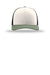 Richardson Hats 112 Mens Snapback Trucker Hat Cream/Black/Loden Green Flat Front