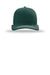 Richardson Hats 112 Mens Snapback Trucker Hat Dark Green/White Flat Front