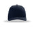 Richardson Hats 112PL Mens 112+ R-Flex Adjustable Trucker Hat Navy Blue Flat Front