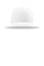 Richardson Hats 112PL Mens 112+ R-Flex Adjustable Trucker Hat White Flat Front