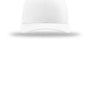 Richardson Hats Mens 112+ R-Flex Adjustable Trucker Hat - White
