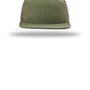 Richardson Hats Mens 7 Panel Snapback Trucker Hat - Loden Green