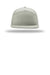 Richardson Hats 168 Mens 7 Panel Snapback Trucker Hat Quarry Grey Flat Front
