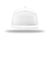 Richardson Hats 168 Mens 7 Panel Snapback Trucker Hat White Flat Front