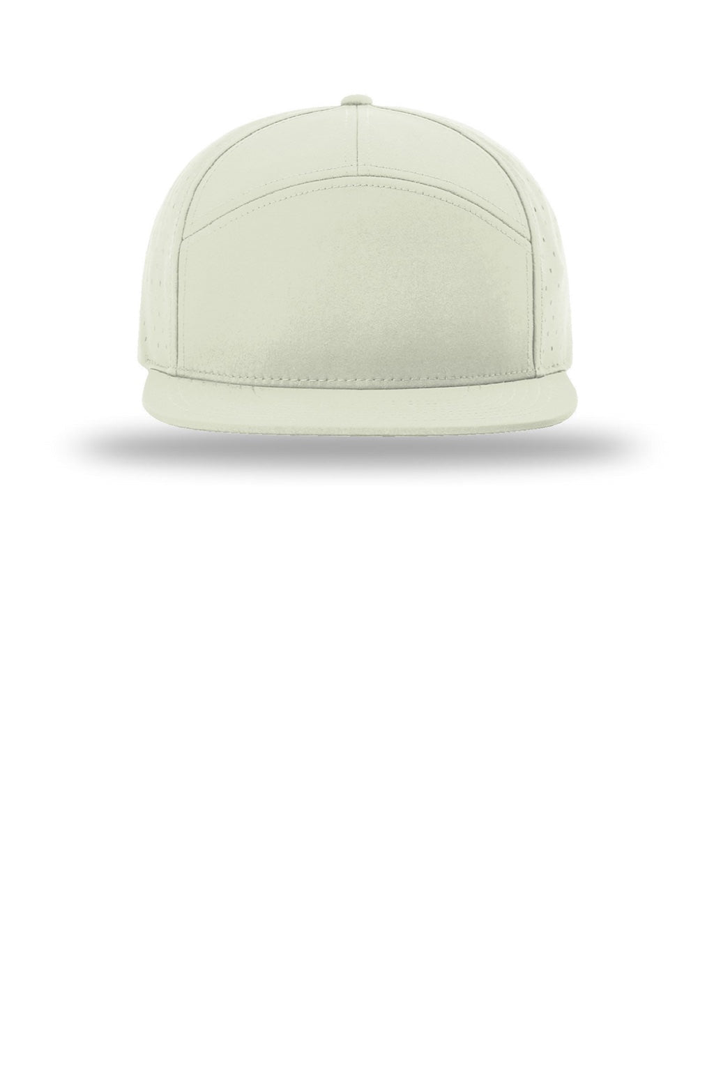 Richardson Hats 169 Mens Cannon Moisture Wicking Snapback Hat Oat Milk Flat Front