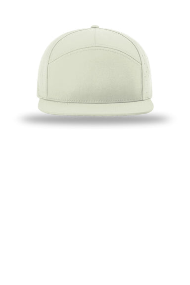 Richardson Hats 169 Mens Cannon Moisture Wicking Snapback Hat Oat Milk Flat Front
