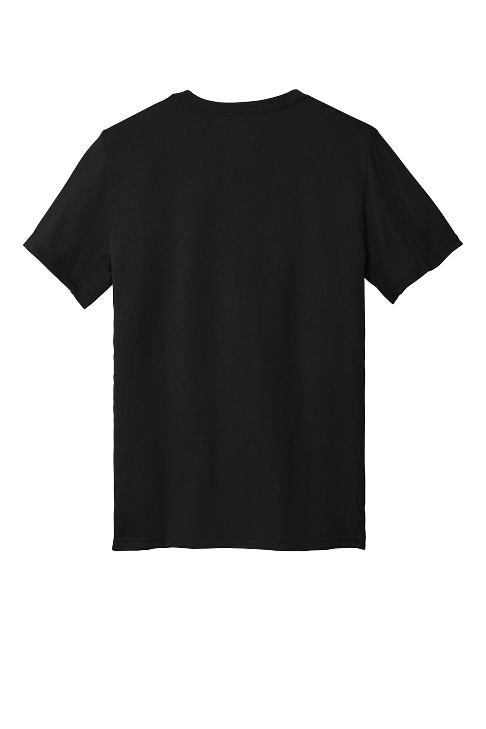 Nike 727982 Mens Legend Dri-Fit Moisture Wicking Short Sleeve Crewneck T-Shirt Black Flat Back
