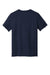 Nike 727982 Mens Legend Dri-Fit Moisture Wicking Short Sleeve Crewneck T-Shirt College Navy Blue Flat Back