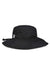 The Game Hats GB400 Mens Ultralight UPF 30+ Boonie Hat Black Flat Back