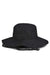 The Game Hats GB400 Mens Ultralight UPF 30+ Boonie Hat Black Flat Front
