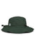 The Game Hats GB400 Mens Ultralight UPF 30+ Boonie Hat Dark Green Flat Back
