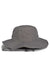 The Game Hats GB400 Mens Ultralight UPF 30+ Boonie Hat Dark Grey Flat Front