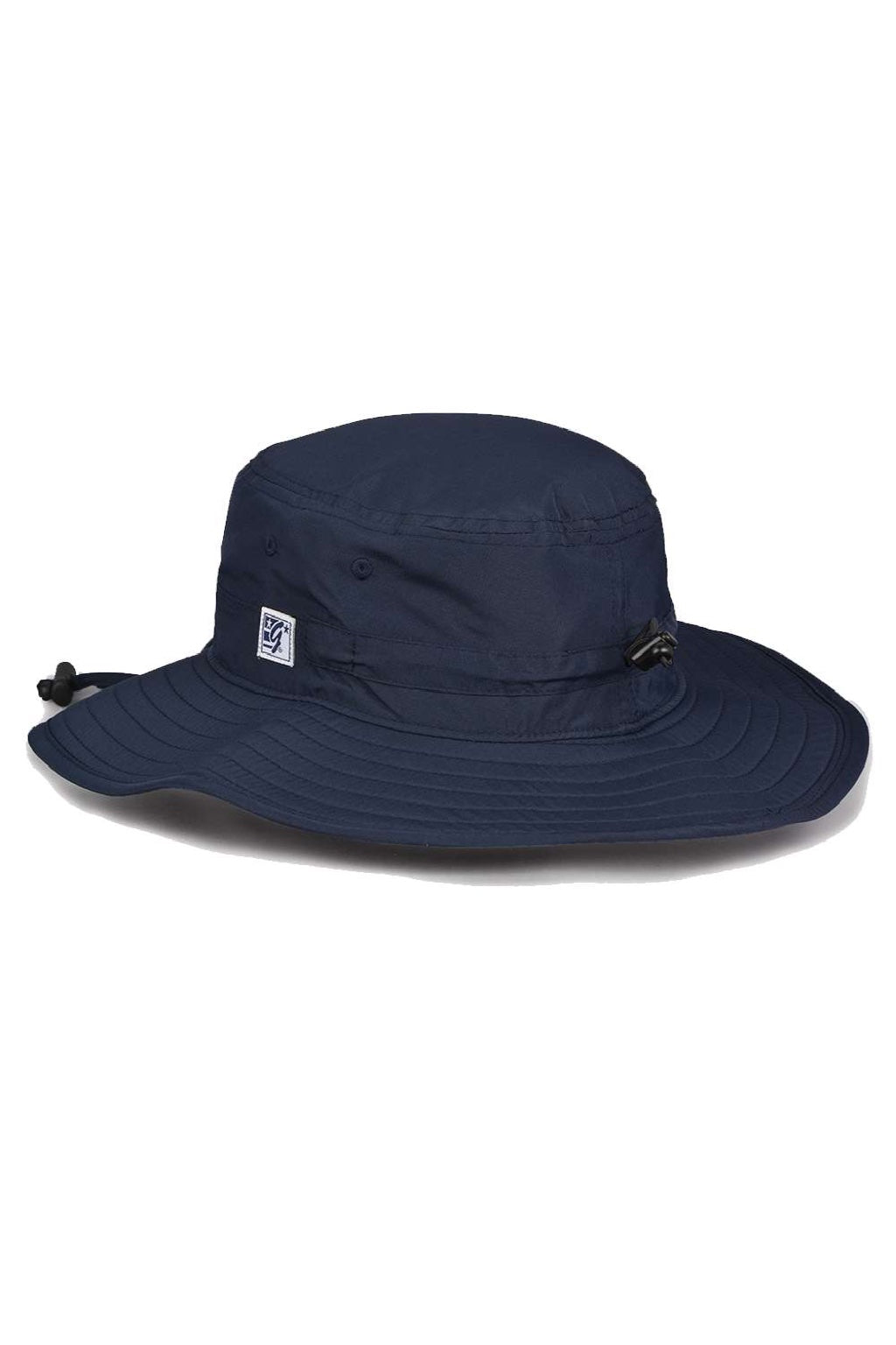 The Game Hats GB400 Mens Ultralight UPF 30+ Boonie Hat Navy Blue Flat Back