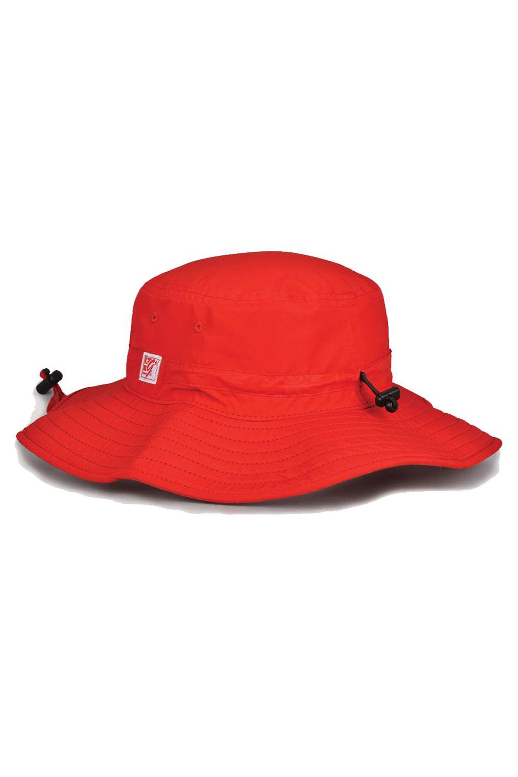 The Game Hats GB400 Mens Ultralight UPF 30+ Boonie Hat Red Flat Back