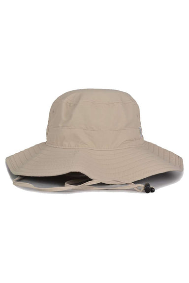 The Game Hats GB400 Mens Ultralight UPF 30+ Boonie Hat Stone Flat Front