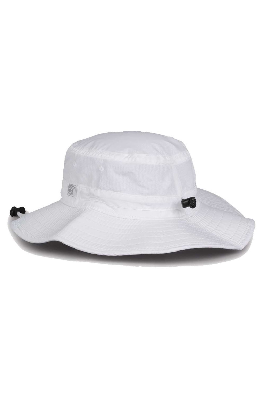 The Game Hats GB400 Mens Ultralight UPF 30+ Boonie Hat White Flat Back