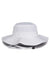 The Game Hats GB400 Mens Ultralight UPF 30+ Boonie Hat White Flat Front