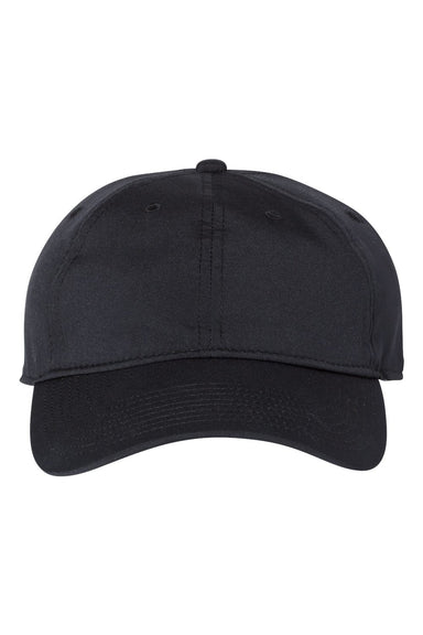 The Game GB415 Mens Relaxed Gamechanger Hat Black Flat Front
