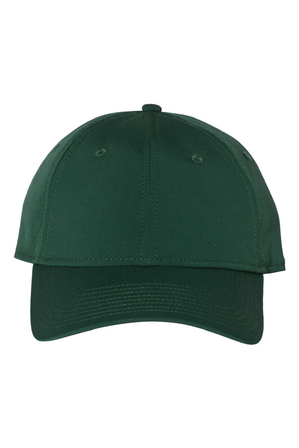 The Game Hats GB415 Mens Relaxed Gamechanger Adjustable Hat Dark Green Flat Front