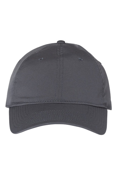 The Game GB415 Mens Relaxed Gamechanger Hat Graphite Grey Flat Front