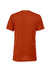 Bella + Canvas BC3413/3413C/3413 Mens Short Sleeve Crewneck T-Shirt Brick Red Flat Back