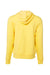 Bella + Canvas BC3739/3739 Mens Fleece Full Zip Hooded Sweatshirt Hoodie Yellow Flat Back