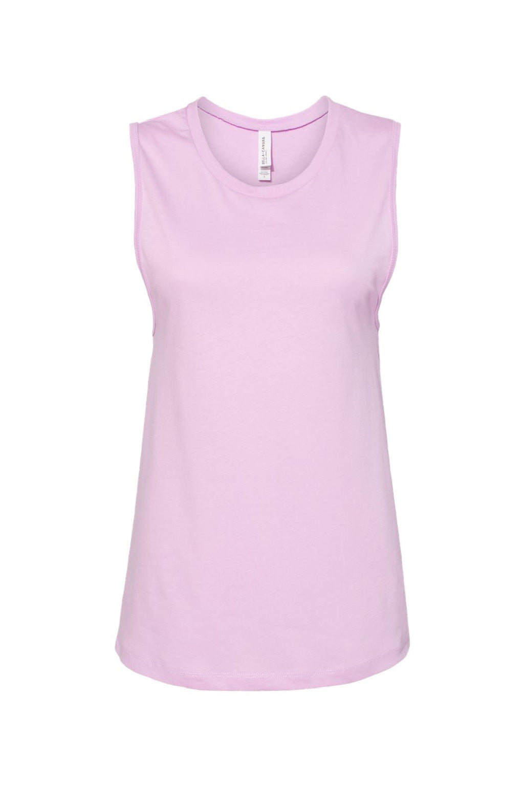 Bella + Canvas BC6003/6003 Womens Jersey Muscle Tank Top Lilac Flat Front
